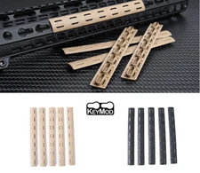5 PCS 5.5" Rail Panel Cover For Keymod Slot Covers Snap-in Panel Strip