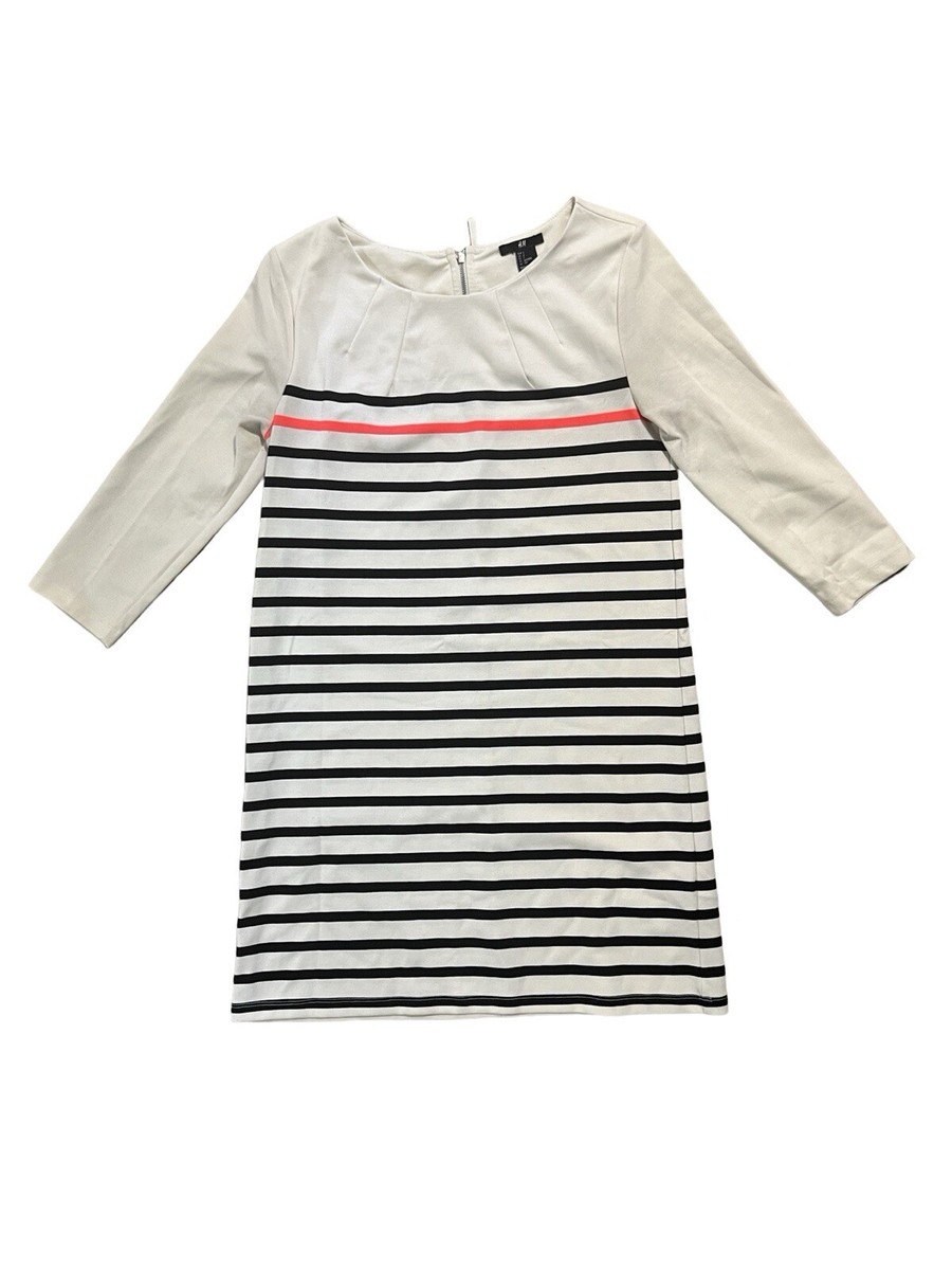 H&M Women's White Striped Dress - Size Small | eBay H&M Women's White Striped Dress - Size Small | eBay