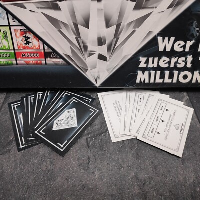 Monopoly Millionär Hasbro Ersatz 14x Millionärskarten Ersatzteile | Hasbro 2012