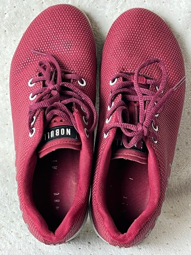 Nobull Sky Trainer Maroon Crossfit Sneakers Athletic Shoes Size 6.5M/8W - Picture 5 of 10