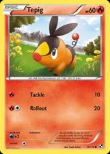 Pokemon Tepig (15/116) Black & White LP