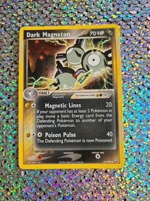 Dark Magneton 39/109 Non Holo Uncommon EX Team Rocket Pokemon Card LP/NM |  eBay