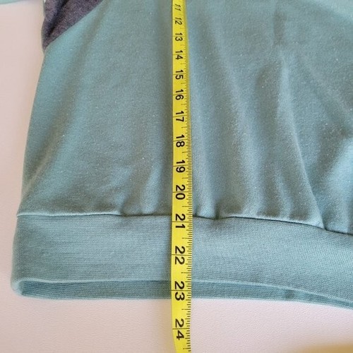 Vintage Graff California Wear 3/4 Sleeve Sweater Shirt Size M Geometric Pattern - Picture 2 of 9
