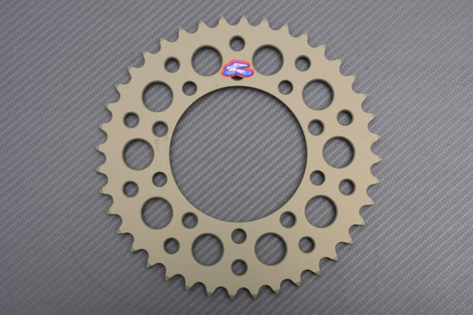 Couronne Renthal Ergal anodisé pas 520 Aprilia RSV Tuono 2004