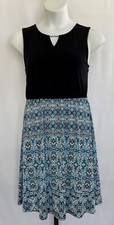 Ladies 41Hawthorn sleeveless dress with mid keyhole size L