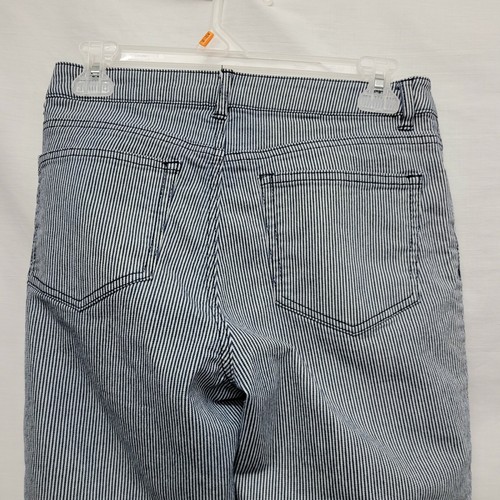 Copper Key Striped Jeans Women Size 7 - Picture 4 of 7