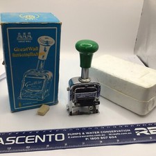 Great Wall Vintage Numbering Machine Model 45 In Original Box -shanghai China
