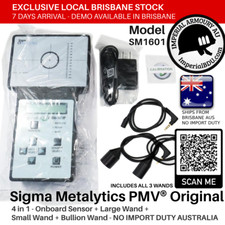 Sigma Metalytics PMV Precious Metal Verifier Bullion 4 in 1 Set 3 YR WARRANTY