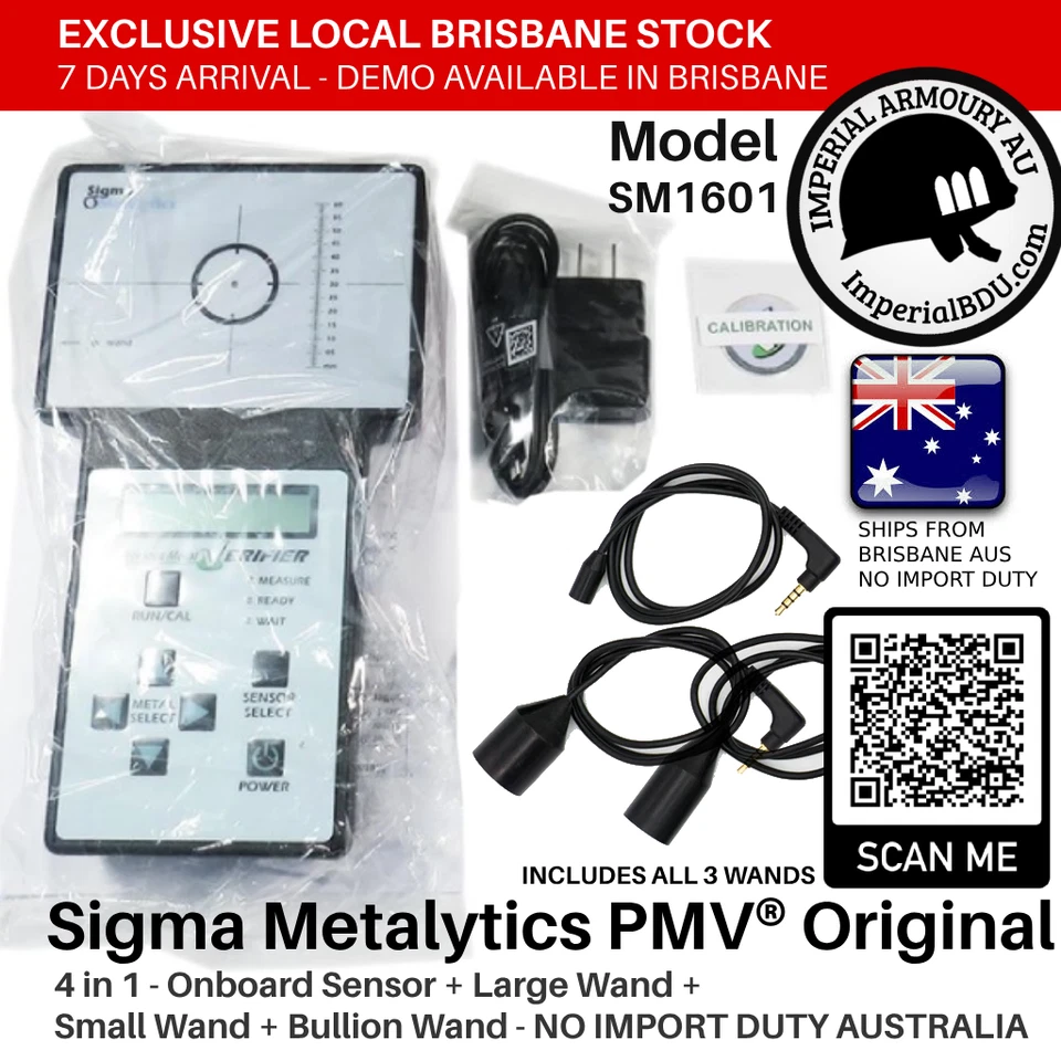 Sigma Metalytics PMV Precious Metal Verifier Bullion 4 in 1 Set + 3 YR WARRANTY