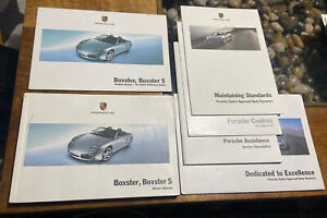 PORSCHE BOXSTER S OWNERS INSTRUCTION MANUAL HANDBOOK SET 2.7 3.4 987 2005-2012 | eBay