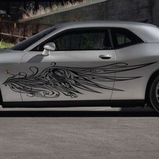 Tribal Wings Grunge Graphic Vinyl Decal Side Sticker Car Van Truck Vehicle Suv Tribal Wings Grunge Graphic Vinyl Decal Side Sticker Car Van Truck Vehicle Suv