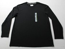 Duluth Men's Dry On The Fly Relaxed Fit Long Sleeve T-Shirt ZG3 Black Medium NWT