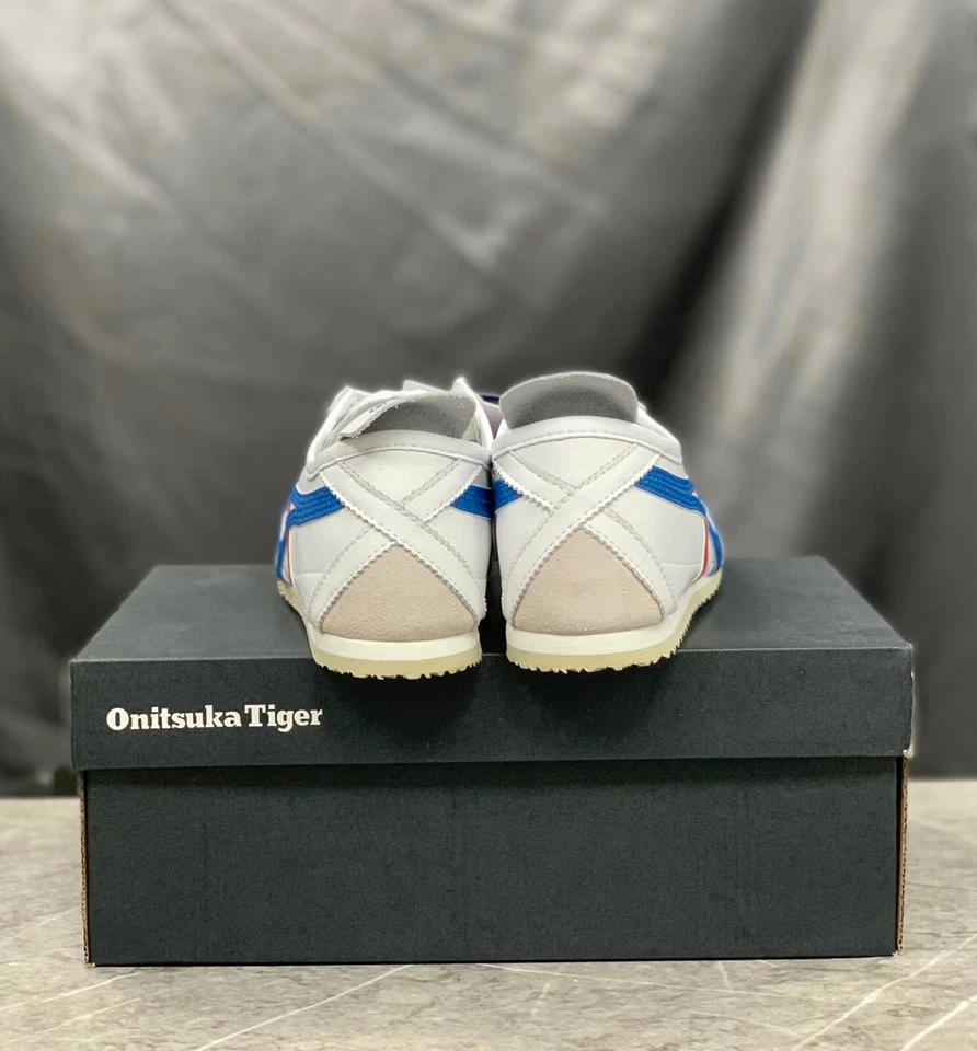 Onitsuka Tiger MEXICO 66 1183C102 100 White/Blue Classic Unisex Sneakers - Image 3 of 4