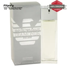 Emporio Armani Diamonds Cologne 2.5 oz EDT Spray for Men by Giorgio Armani