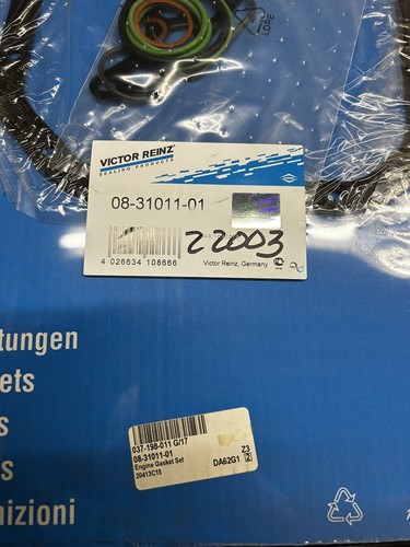 FITS VOLKSWAGEN JETTA 1984cc SOHC 8V 1993-1999 CONVERSION GASKET SET 09-22003 - Picture 3 of 3