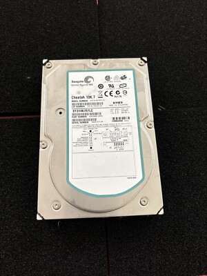 Used SEAGATE (ST3146707LC) 146GB 10K 3.5'' SCSI HARD DRIVE HDD From Hp 9000