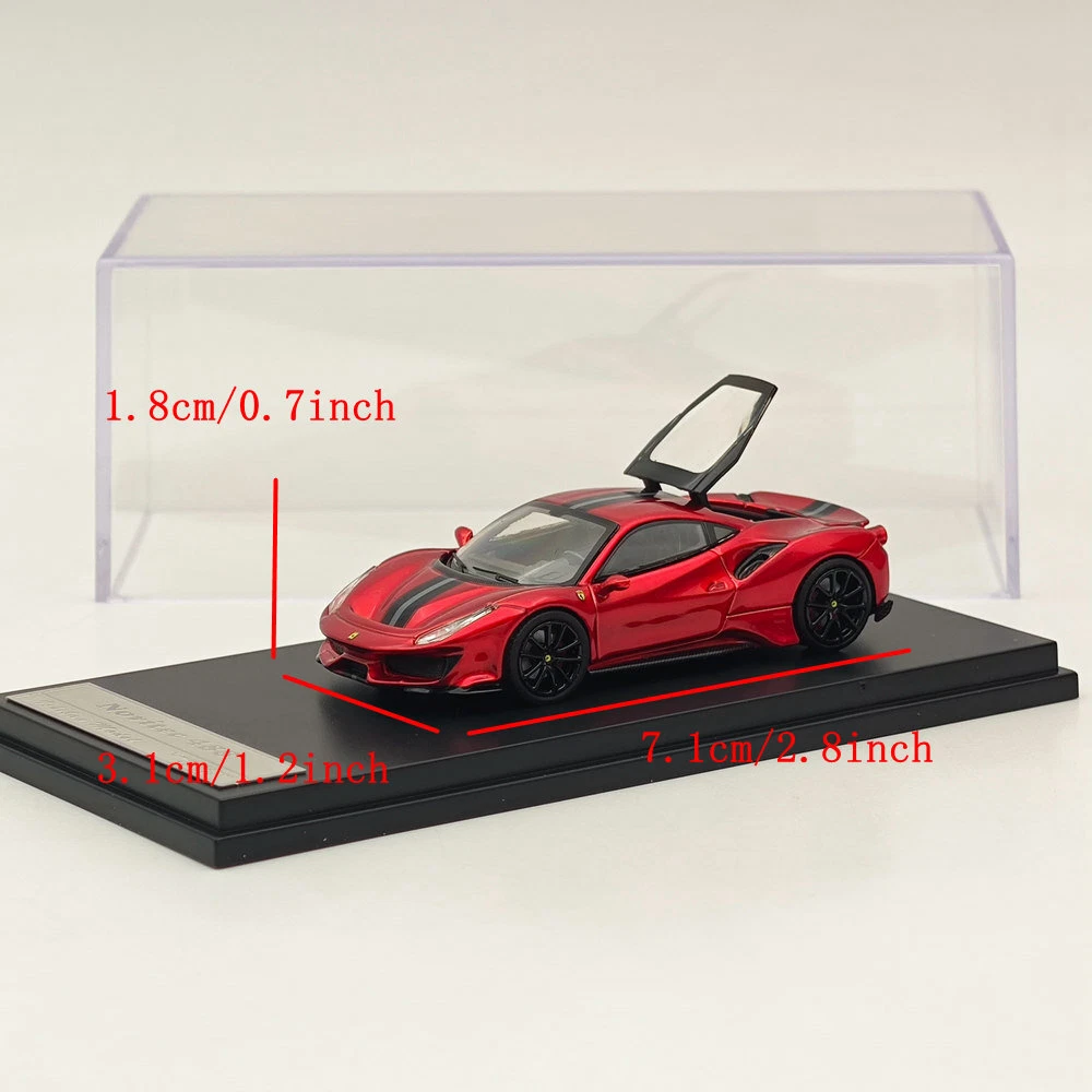 Ichilan 1:64 Ferrari Novitec 488 Pista Super Racing Sports