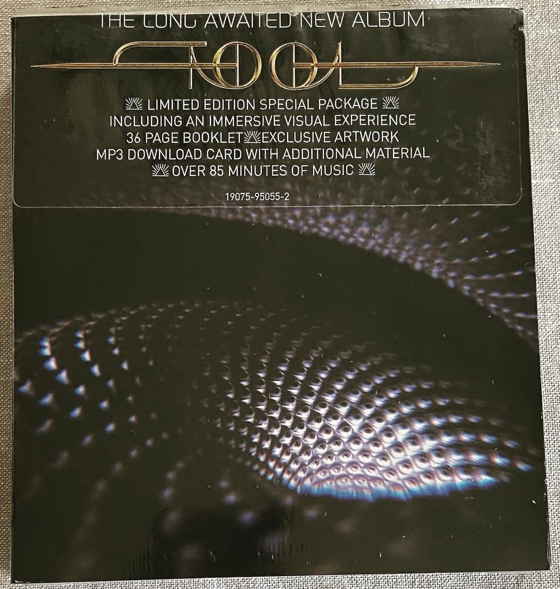 TOOL『Fear Inoculum』HDスクリーン付 Tool - Fear inoculum Limited Edition w/ HD Screen Video