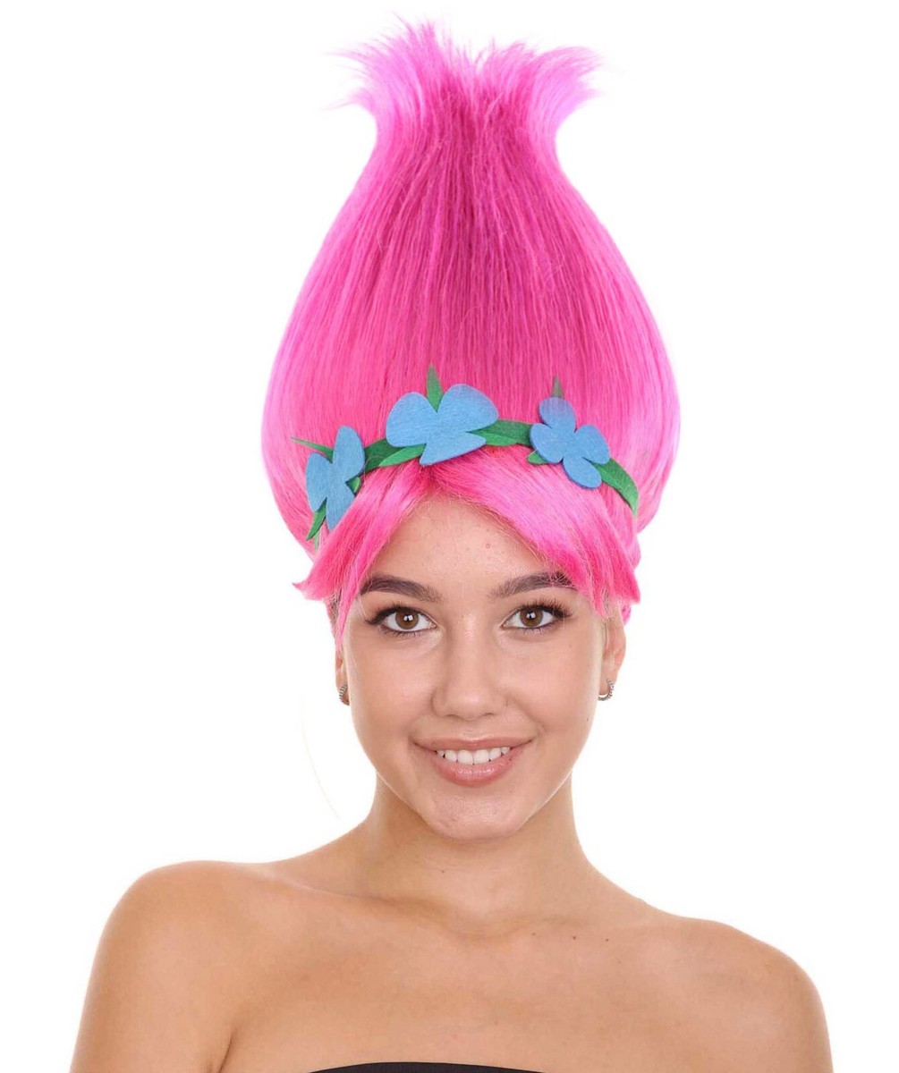 Pink Troll Wig Pink Troll Wig