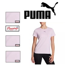 PUMA Ladies' Short Sleeve Logo Tee | E32