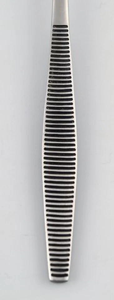 Cubiertos Jens H. Quistgaard "Variation VI" de acero inoxidable hechos a mano. - Imagen 3 de 4