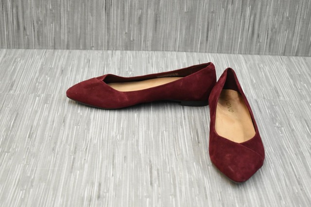**Vionic Caballo Flats - Women's Size 9 - Red Suede | eBay