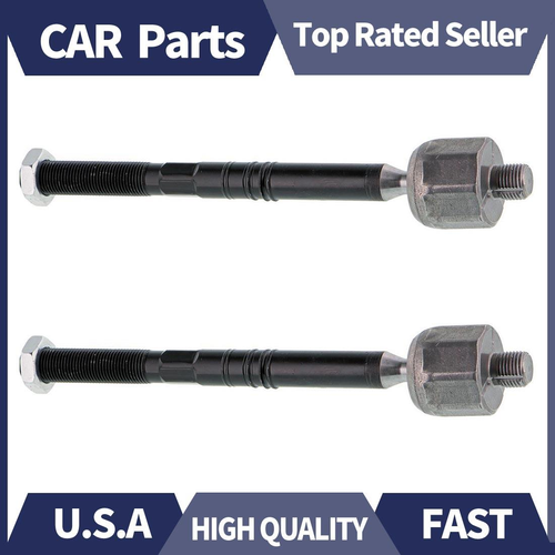 Complete Pair Front Inner Tie Rod Ends Link fit for 2007 2008 2009 BMW