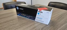 HP 414A W2021A Cyan Original LaserJet Toner Cartridge 2100 Page Yield New