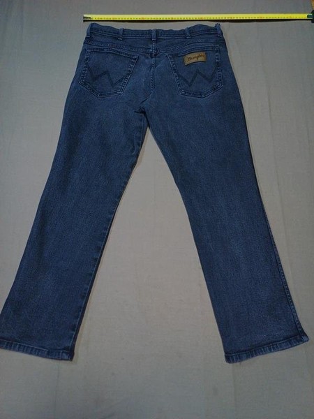 Men Wrangler Jeans Black Denim 36 / XL / 50
