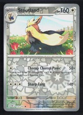 Pokemon Stoutland Obsidian Flames 172/197 Reverse Holo NM
