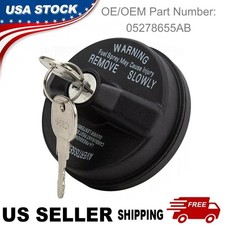 Mopar Oem Locking Gas Fuel Cap For 2001-2021 Chrysler Jeep Dodge Ram 5278655ab Mopar Oem Locking Gas Fuel Cap For 2001-2021 Chrysler Jeep Dodge Ram 5278655ab