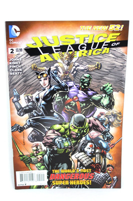 Justice League of America #2 Most Dangerous Super-Heroes 2013 DC Comics F+