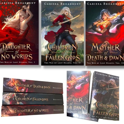 #ad The War of Lost Hearts Series 3 books set by Carissa Broadbent English Paperback $160.95