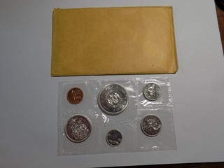 1964 Canada Six Coin Silver Proof Like Set in Original Package