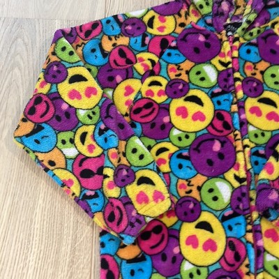 Fuzzies by Confetti Kids Fleece PJ Zippered one piece size 10-12