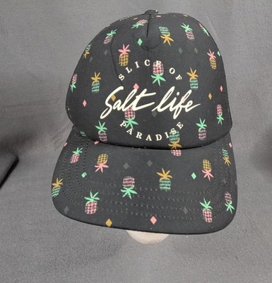 Salt Life Slice Of Parsdise Pineapple Hat Cap Adjustable Snapback 
