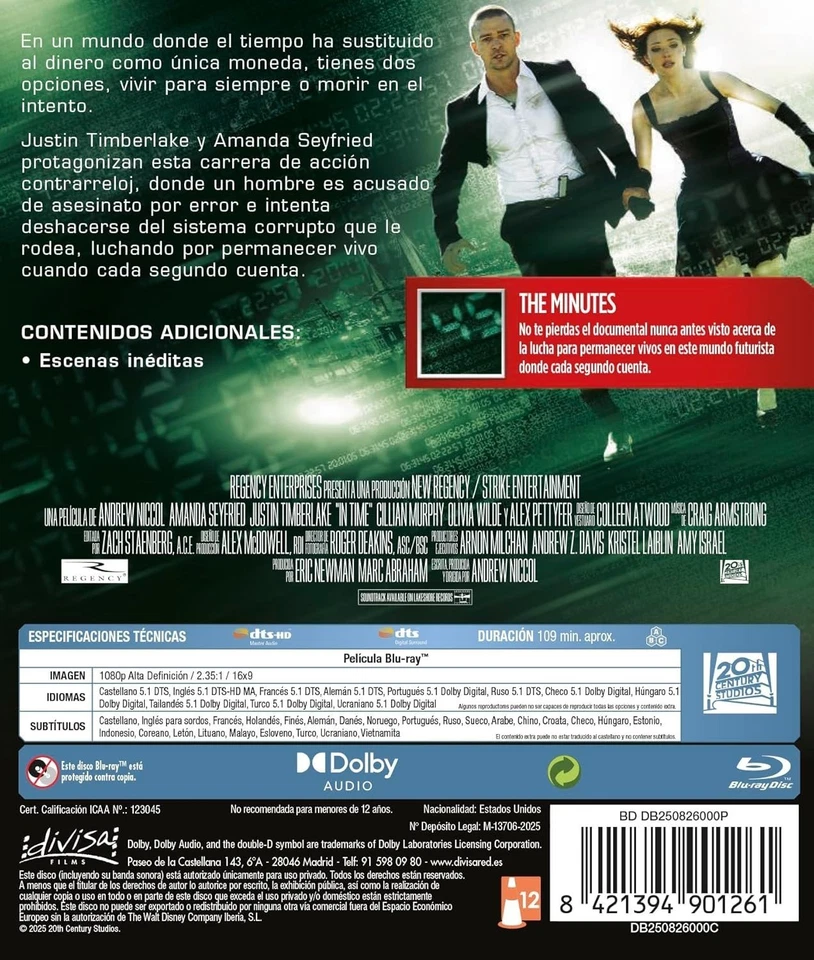 In Time [Blu-ray] (2011) - Image 2 of 3