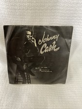 Johnny Cash Guess Things Happen ~ Come In Stranger 45 SUN 295 Picture Sleeve NM
