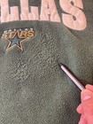 Dallas Stars MENS Size 2XL Fleece Pullover Hoodie Green WORN — photo 6