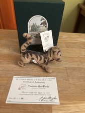 ADORABLE JOHN WRIGHT POCKET TIGGER IN EXCELLENT CONDITION, CERTIFICATE & BOX