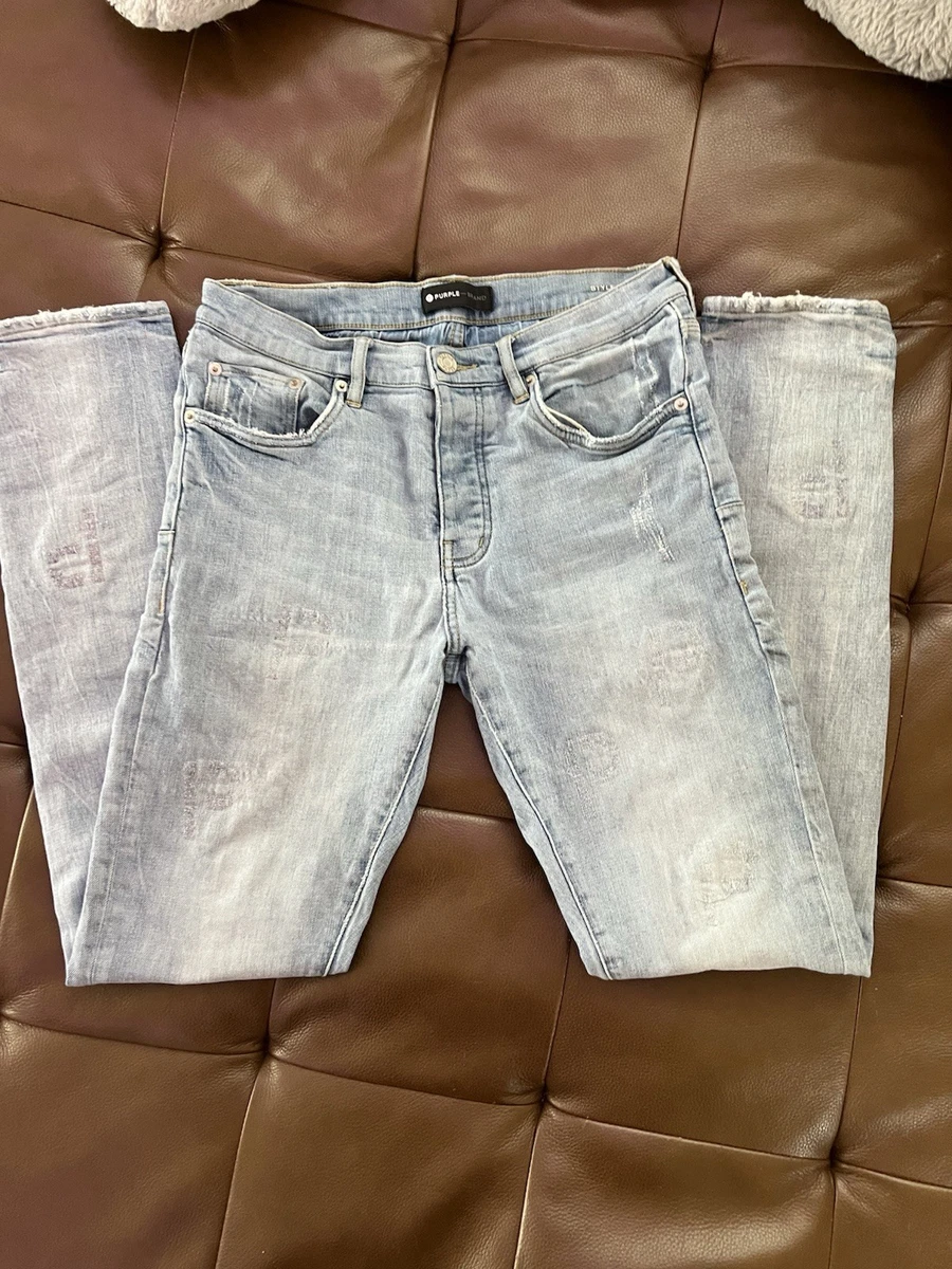 Purple Regular Size Jeans for Men for sale | eBay