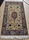 Floral Ivory  hand-woven wool carpet Oriental carpet  rug 5' 7" X 3' 1" — photo 7