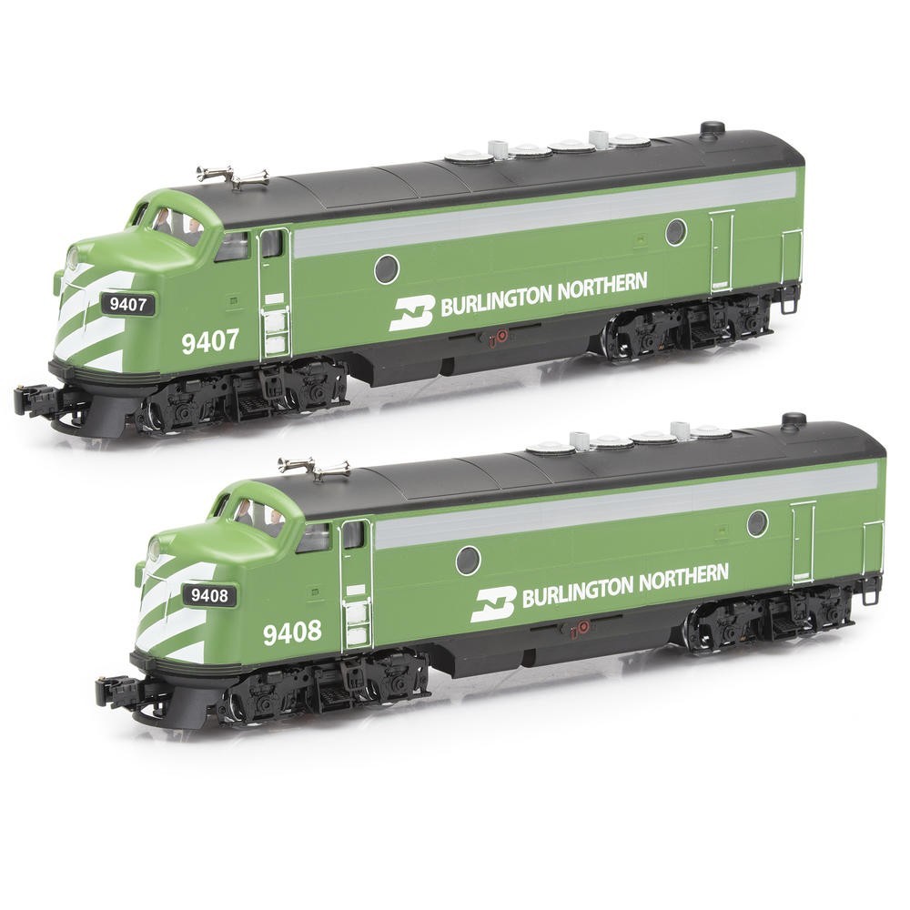 Menards O Gauge Powered BURLINGTON NORHTERN F Unit Diesel