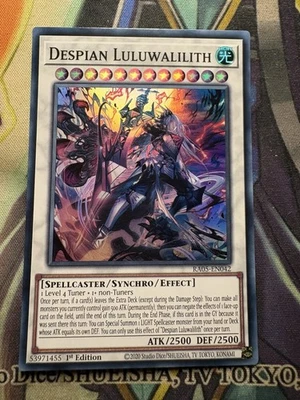 Yugioh! Despian Luluwalilith Super Rare - RA05-EN042 1st Edition - Englisch - Bild 1 von 2