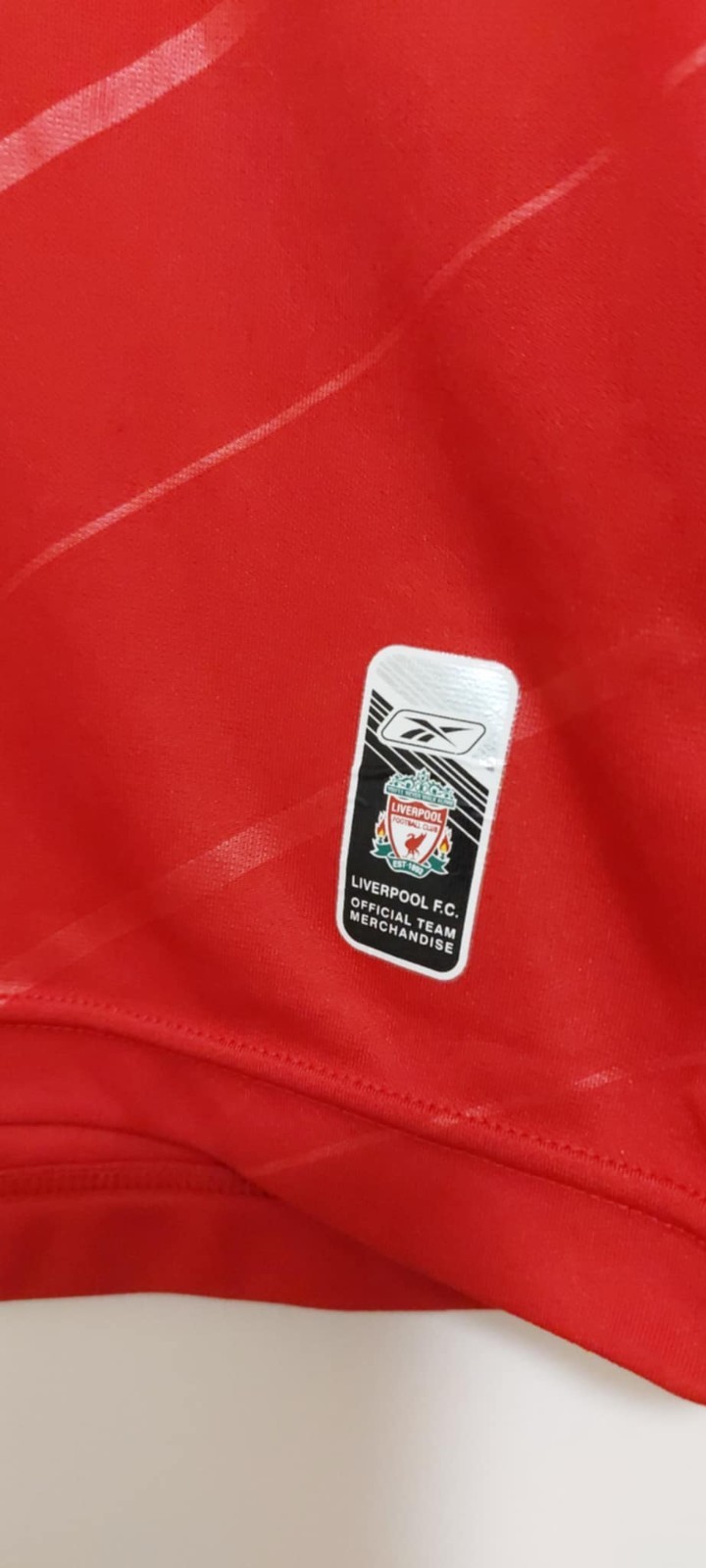 Liverpool 05/06 Champions League Home Shirt Gerrard Authentic Men’s Medium Top thumbnail 2