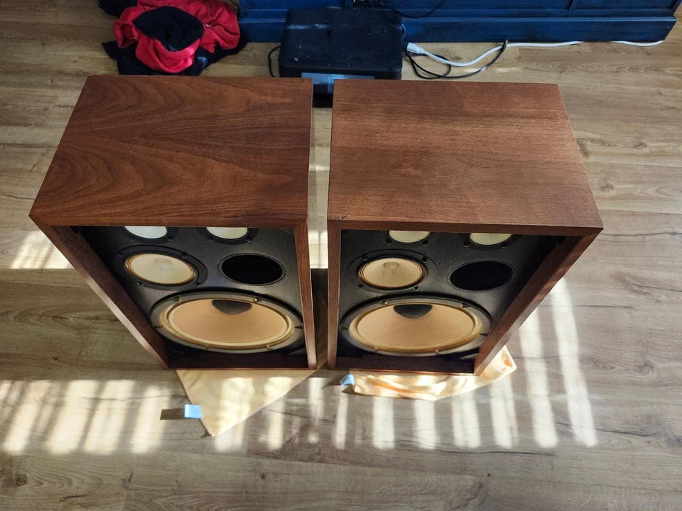 KENWOOD KL-4080 VINTAGE 1973 JAPÓN - XOVERS RECAPITULADO - ¡MADERA SÚPER LIMPIA! Foto 4 de 4