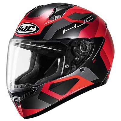 HJC HELMETS Motorradhelm Integralhelm belüftet innen abnehmbar C10 Tönung