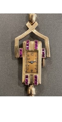 Blanc Pain 14 KT Mechanical Women's Watch Vintage