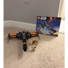 LEGO Star Wars Poe's X-Wing Fighter 75102 Complete Set with Minifigures NO BOX