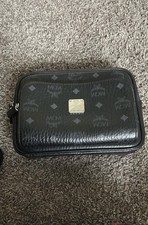 MCM Small Black Cross Body Bag Leather